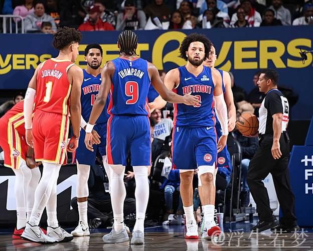 27分大胜老鹰，活塞稳居东部第一！杰伦19+11+11，连续3场砍下三双